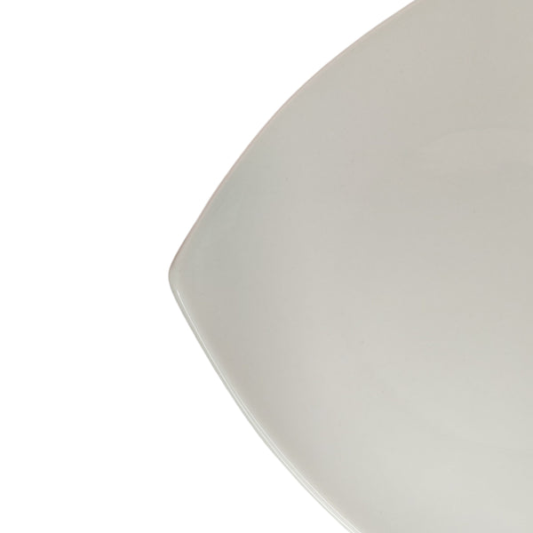 PLATO CUADRADO PORCELANA BLANCA 27 CM MULTIMENAJE