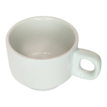 TAZA CAFE PORCELANA BLANCA 100 CC MULTIMENAJE