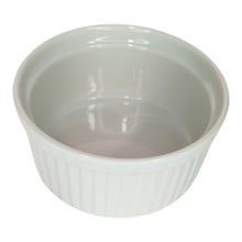 POCILLO SOUFLE PORCELANA BLANCA 9 CM MULTIMENAJE