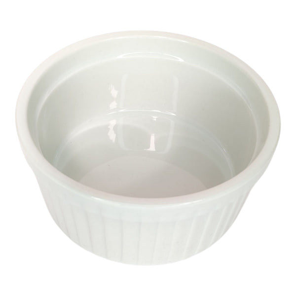 POCILLO SOUFLE PORCELANA BLANCA 11 CM MULTIMENAJE