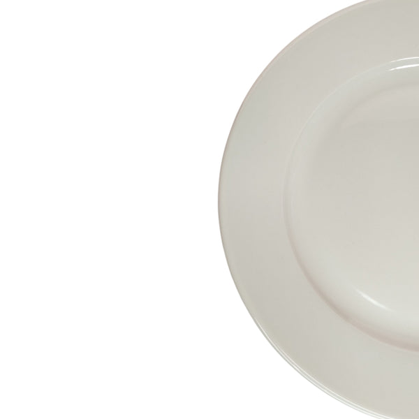 PLATO PRINCIPAL PORCELANA BLANCA 23 CM MULTIMENAJE