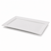 Plato Rectangular Porcelana Blanca 36x18 cm - Multimenaje