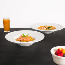 Plato Pasta Sombrero Porcelona Blanca 28 Cm -  Multimenaje