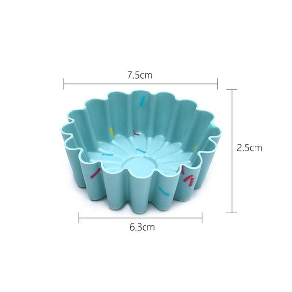 MOLDE TARTALETA SET 6 SILICONA