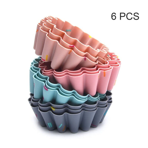 MOLDE TARTALETA SET 6 SILICONA