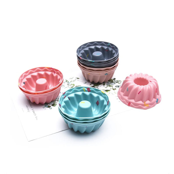 MOLDE FLAN SET 6 SILICONA
