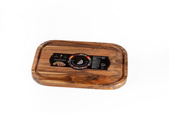 TABLA CHURRASCO PREMIUM MADERA TECA STOLF 40X28X2,4 CM