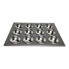 BANDEJA ALUMINIO 12 MOLDES QUEQUE 36X28X3CM MULTIMENAJE