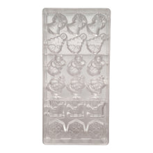MOLDE CHOCOLATE POLICARBONATO NAVIDAD