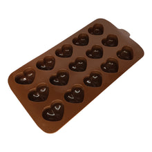 MOLDE CHOCOLATE SILICONA CORAZON