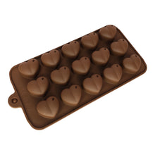 MOLDE CHOCOLATE SILICONA CORAZON