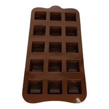 MOLDE CHOCOLATE SILICONA CUADRADO