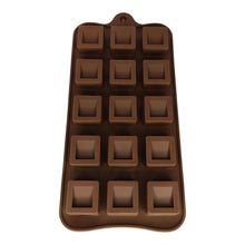 MOLDE CHOCOLATE SILICONA CUADRADO