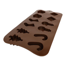 MOLDE CHOCOLATE SILICONA NAVIDAD MIX