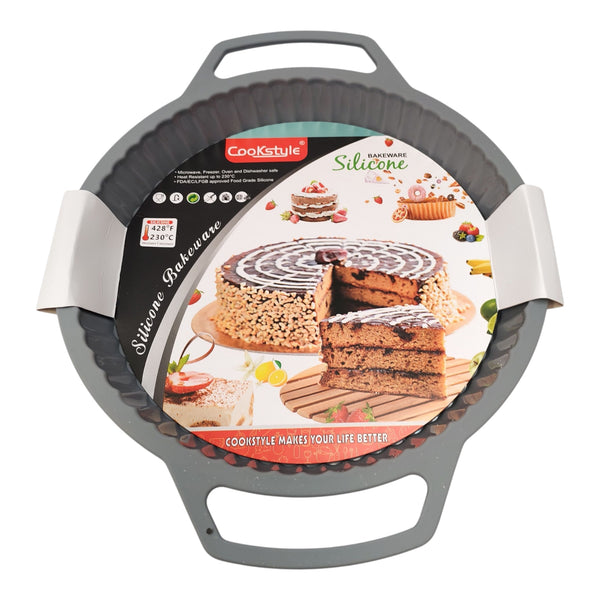 MOLDE TARTALETA SILICONA REFORZADO 26X3 COOKSTYLE