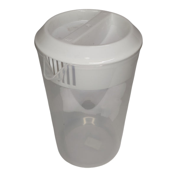 JARRO PLASTICO CON TAPA Y MEDIDA 2,5LT MULTIMENAJE