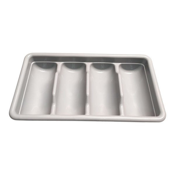 ORGANIZADOR CUBIERTOS GRIS 52X30CM MULTIMENAJE