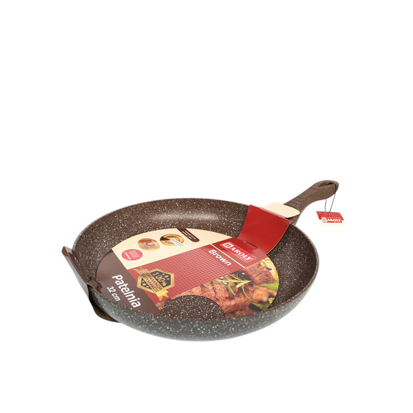 SARTEN INDUCCION GRANITO COLOR CAFE 32CM BALORY