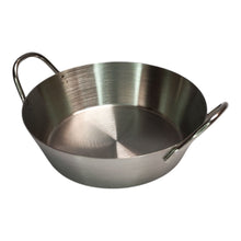 PLATO CON ASAS INOX. 9,6CM MULTIMENAJE