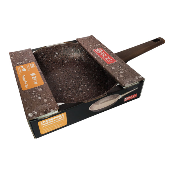 SARTEN FORJADO INDUCCION GRANITO 24CM