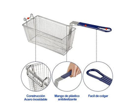 CANASTO FREIR RECTANGULAR MULTIMENAJE