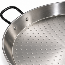 Paellera Acero Pulido 60 cm 20 Porciones - Vaello La Valenciana