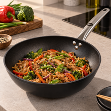 Wok Antiadherente de Aluminio Forjado para Inducción 26 cm Pompei Wens