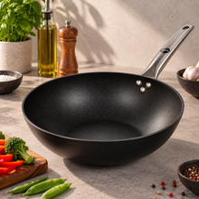 Wok Antiadherente de Aluminio Forjado para Inducción 26 cm Pompei Wens