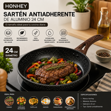 Sartén Antiadherente de Aluminio 24 cm Honhey