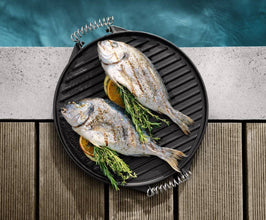 PLANCHA REDONDA HIERRO FUNDIDO REVERSIBLE AODEJIA