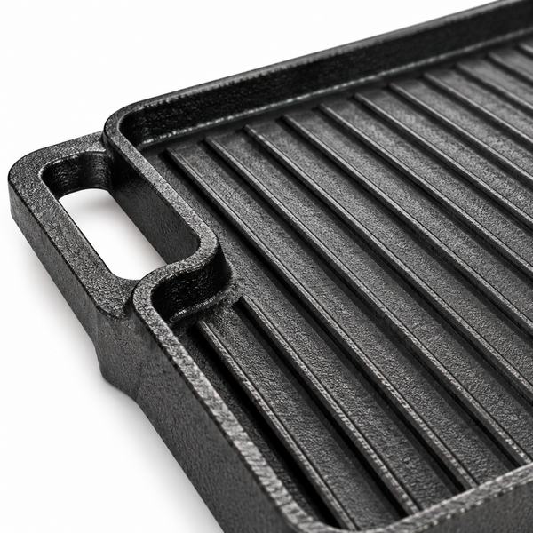 Plancha Reversible de Hierro Fundido 45x25 cm - Multimenaje