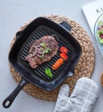 SARTÉN CON GRILL HIERRO FUNDIDO MULTIMENAJE