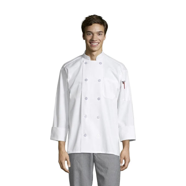 CHAQUETA CHEF BLANCA TALLA L VICTORY MULTIMENAJE