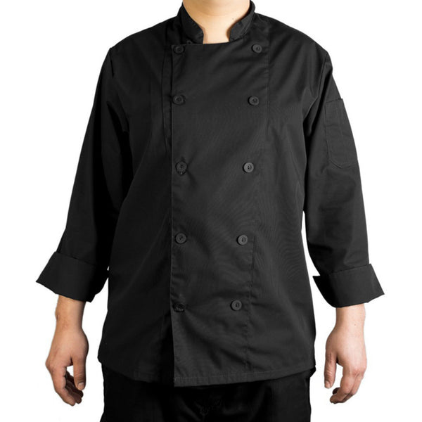CHAQUETA CHEF NEGRA TALLA XL VICTORY MULTIMENAJE