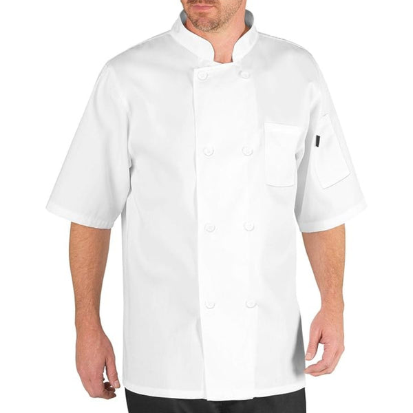 Chaqueta Chef Blanca Con Respirador T/XXXL Multimenaje