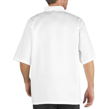 Chaqueta Chef Blanca Con Respirador T/M - Multimenaje