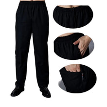 Pantalón Chef Negro Talla XL - Multimenaje