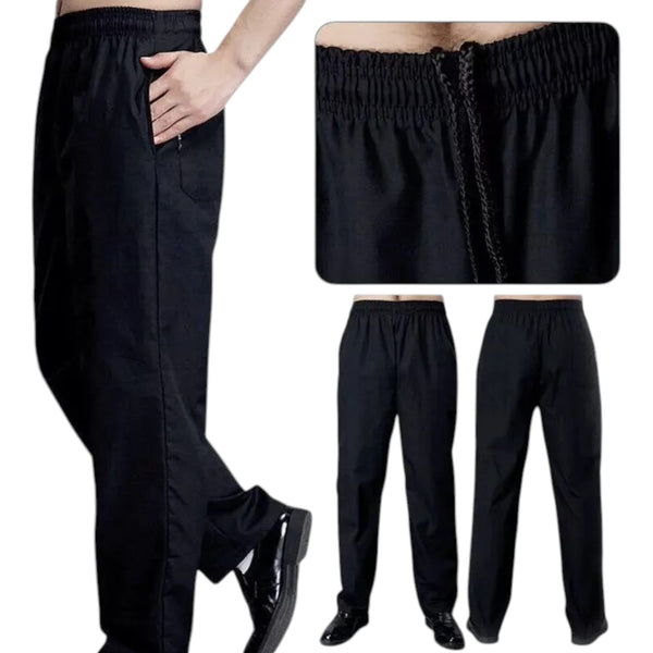 Pantalón Chef Negro Talla L - Multimenaje