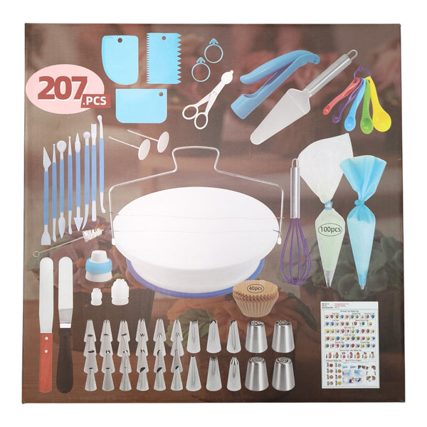 UTENSILIOS REPOSTERIA 207 PZAS. MULTIMENAJE