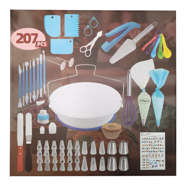 UTENSILIOS REPOSTERIA 207 PZAS. MULTIMENAJE