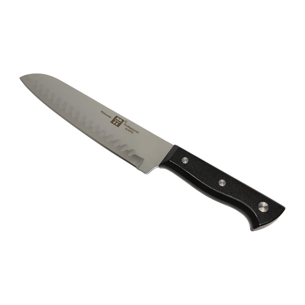 CUCHILLO SANTOKU ACERO INOXIDABLE HOJA 20CM - MULTIMENAJE