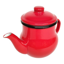 TETERA TE ENLOZADA ROJA 0.5LT CONDOR