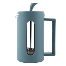 Cafetera Embolo Roma Celeste 600ml Oroley