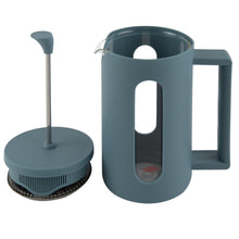 Cafetera Embolo Roma Celeste 600ml Oroley