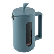 Cafetera Embolo Roma Celeste 600ml Oroley