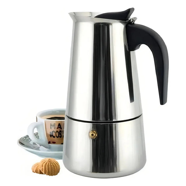 CAFETERA ITALIANA INOX. 6 TAZAS MULTIMENAJE