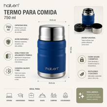 Termo Para Comida 750 Ml Acero Inoxidable - Halten