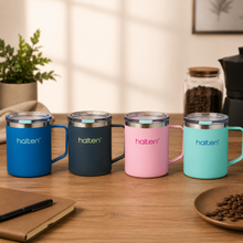 Mug Para Café 450 Ml Acero Inoxidable Y Plástico - Halten