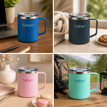 Mug Para Café 450 Ml Acero Inoxidable Y Plástico - Halten