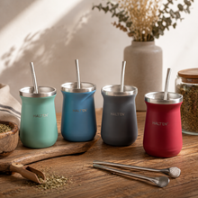Mate Con Bombilla 227 Ml Acero Inoxidable - Halten